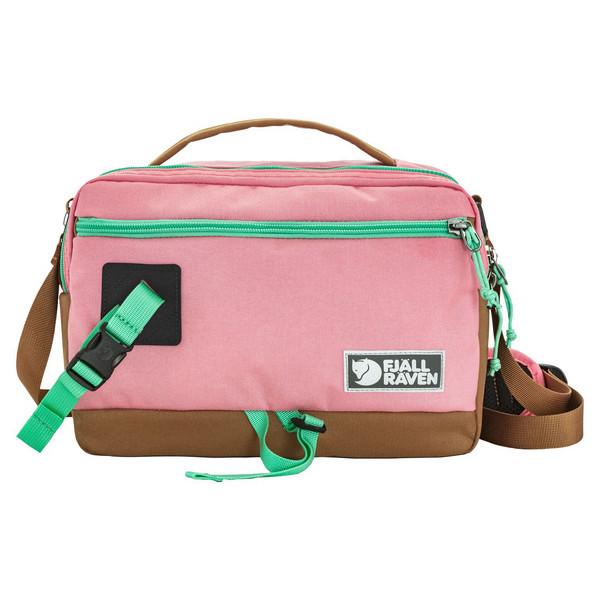 VARDAG SHOULDER BAG 6 Unisex - Umhängetasche-POPPY PINK-KHAKI DUST