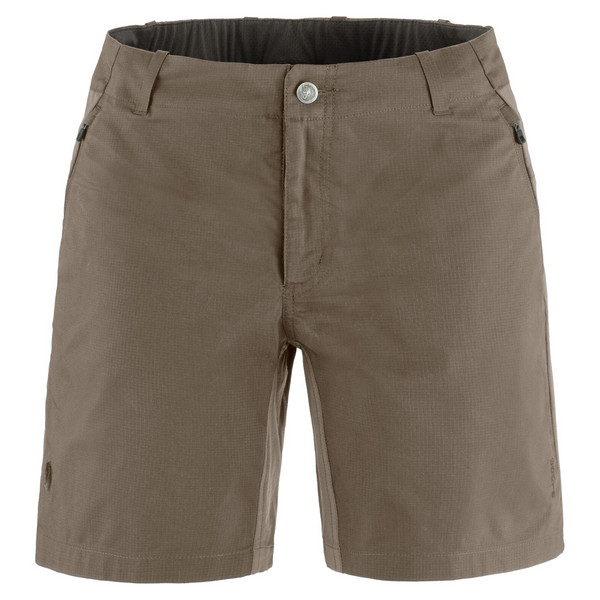 HOJA HYBRID SHORTS W Damen - Radshorts-SUEDE BROWN