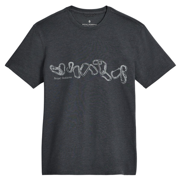 M RR GRAPHIC TEE Herren - T-Shirt-ASPHALT HTR BELAY PT