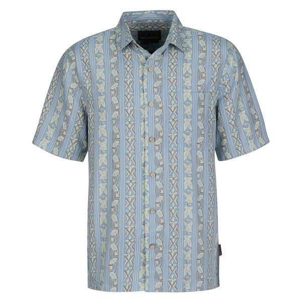 M CAMINO PUCKER S/S Herren - Outdoor Hemd-FRESHWATER BOTANIST PT