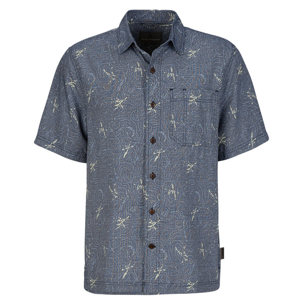 M CAMINO PUCKER S/S Herren - Outdoor Hemd-NAVAL KAYAKER PT