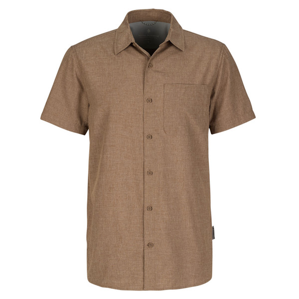 M AMP LITE II S/S Herren - Outdoor Hemd-WALNUT HTR