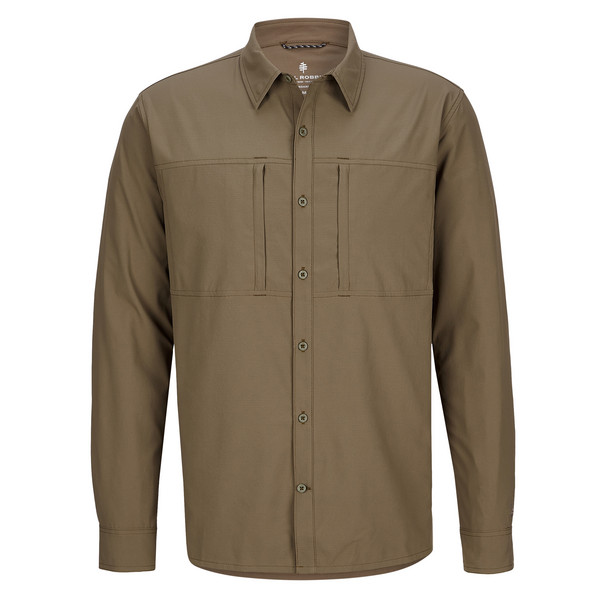 M EXPEDITION III L/S Herren - Outdoor Hemd-EVERGLADE