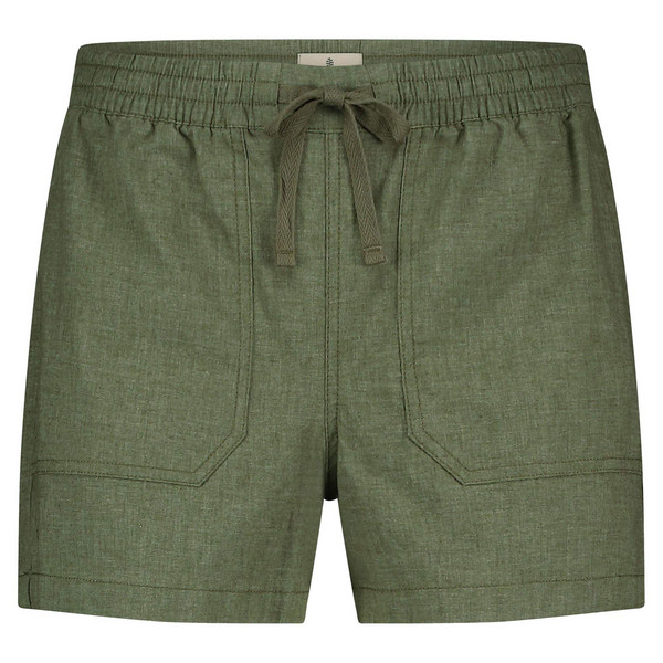 W HEMPLINE SHORT Damen - Shorts-EVERGLADE