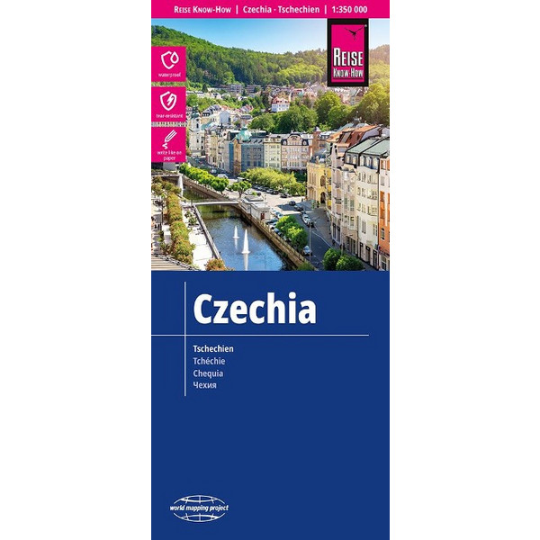 REISE KNOW-HOW TSCHECHIEN / CZECHIA (1:350.000) - Straßenkarte