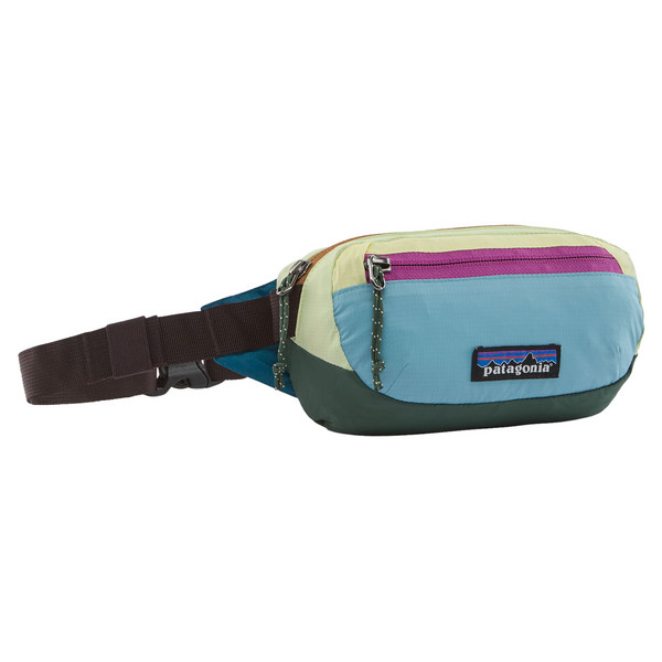 TERRAVIA MINI HIP PACK Unisex - Hüfttasche-PATCHWORK SNOWMELT BLUE