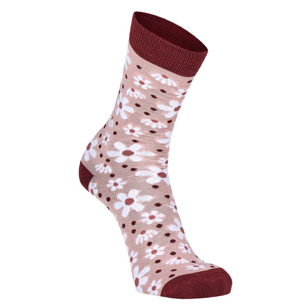 VILLARRICA FLOWER SOCKS Unisex - Freizeitsocken-SILVER PINK