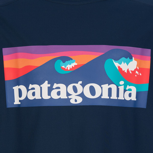 Patagonia K'S L/S CAP SW T-SHIRT Kinder - Langarmshirt Ansicht 3