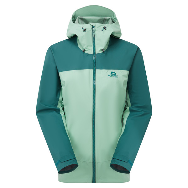 TACUL WMNS JACKET Damen - Regenjacke-LICHEN/DEEPTEAL