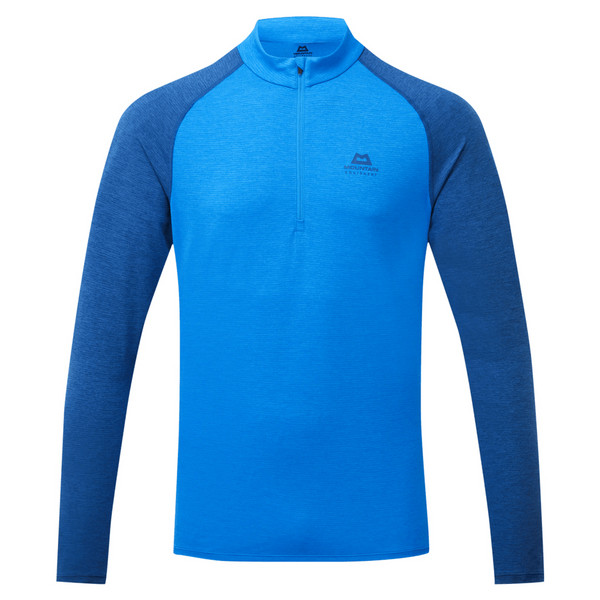 NAVA LS MENS ZIP T Herren - Funktionsshirt-ATLANTIC/ADMIRAL