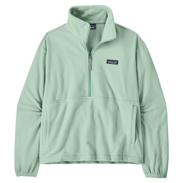 W'S MICRO D 1/2 ZIP FLEECE P/O Damen - Fleecepullover-THIN ICE