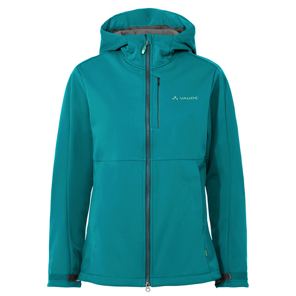 WOMEN'S ALL YEAR ELOPE SOFTSHELL JACKET II Damen - Softshelljacke-FJORD GREEN