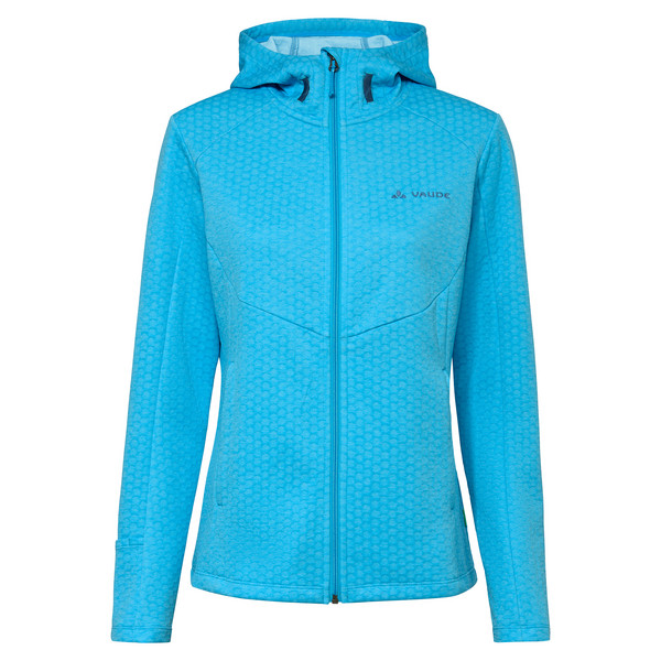 WOMEN'S SKOMER HIKING HOODY Damen - Fleecejacke-AQUA