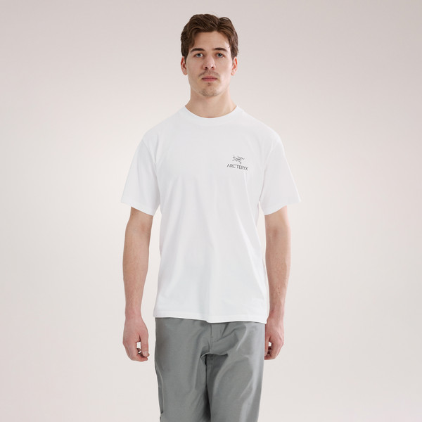 Arc'teryx KRAGG SL COTTON BIRD WORD SS M Herren - T-Shirt Ansicht 2
