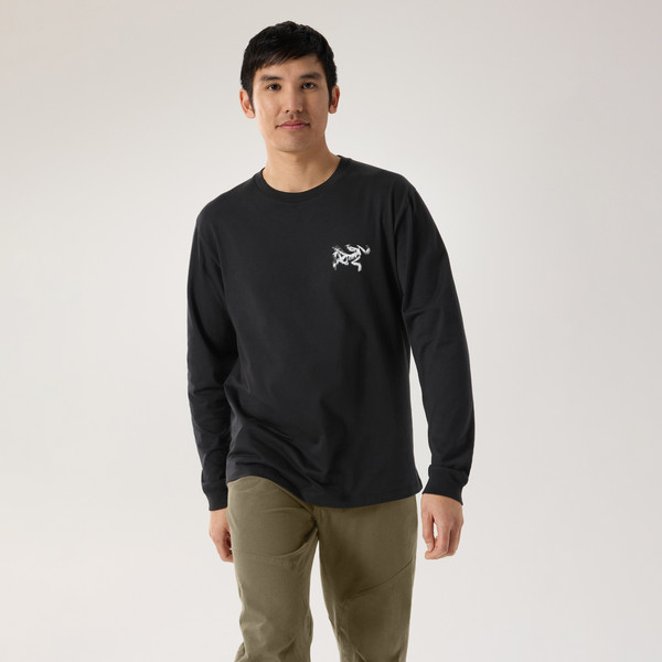 Arc'teryx KRAGG SL COTTON BIRD TILE LS M Herren - Langarmshirt Ansicht 2