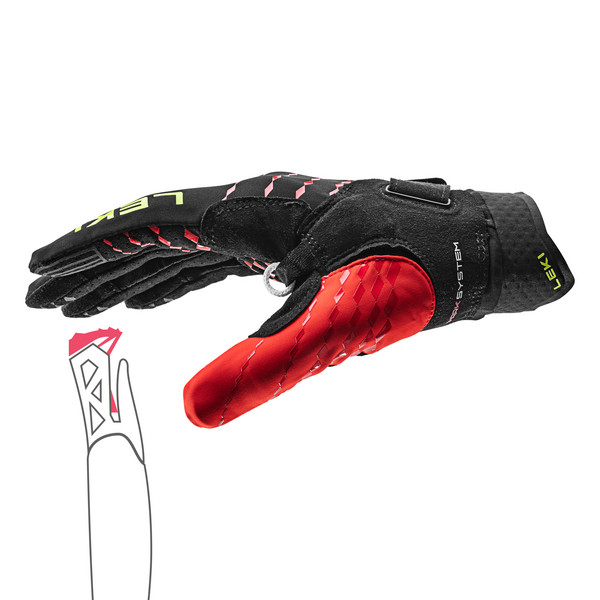 Leki ULTRA TRAIL BREEZE SHARK Unisex - Handschuhe Ansicht 3