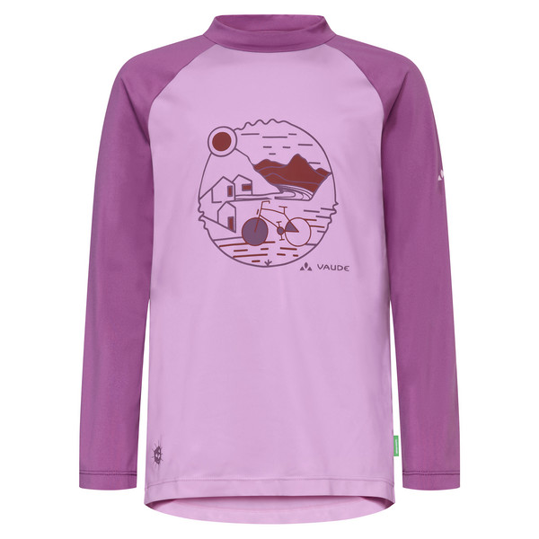 SOLARO LS T-SHIRT III Kinder - Funktionsshirt-RASPBERRY
