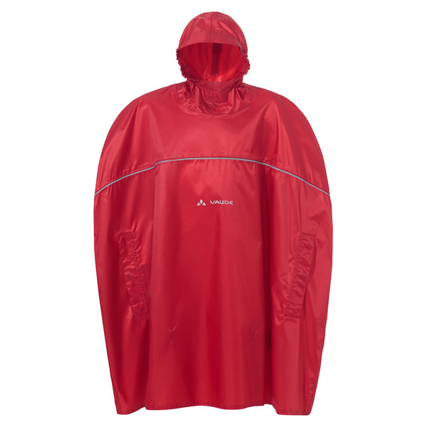 KIDS GRODY PONCHO II Kinder - Regenponcho-RED