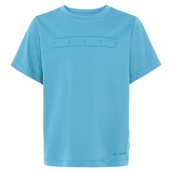 KIDS VAUDE PRINT T-SHIRT Kinder - Sonnenschutz-CRYSTAL BLUE