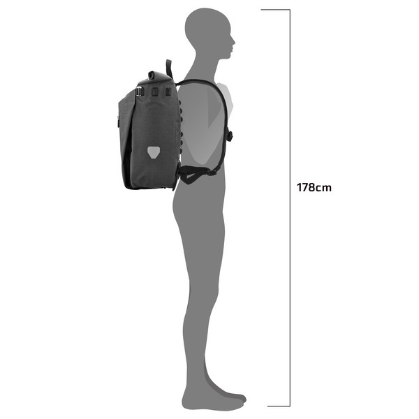 Ortlieb VARIO URBAN 20L - Fahrradrucksack Ansicht 16