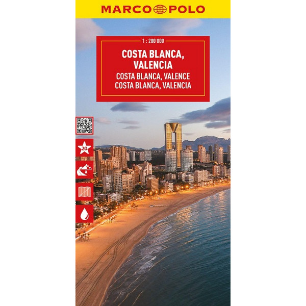 MARCO POLO REISEKARTE COSTA BLANCA 1:200.000 - Straßenkarte Ansicht 1