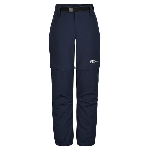 Jack Wolfskin ACTIVE ZIP OFF PANTS K Kinder - Softshellhose