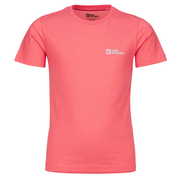 ESSENTIAL COTTON T K Kinder - T-Shirt-SUNSET CORAL