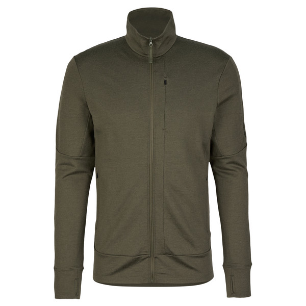 MEN MERINO 260 QUANTUM LS ZIP Herren - Wolljacke-DK LODEN