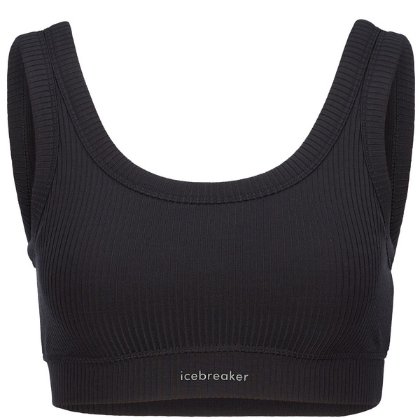 Icebreaker WOMEN MERINO BLEND RIB LOTUS BRA Damen - Sport BH Ansicht 1