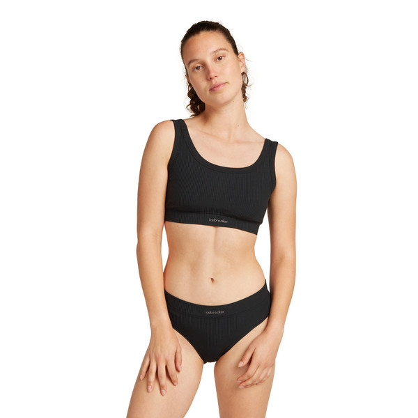 Icebreaker WOMEN MERINO BLEND RIB LOTUS HIPSTER Damen - Unterhose Ansicht 3