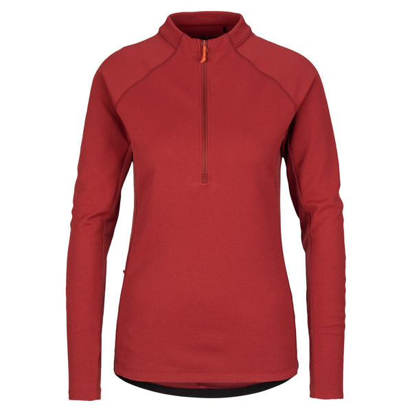 HOSBY BIKE LONGSLEEVE Damen - Langarmshirt-ROSEWOOD