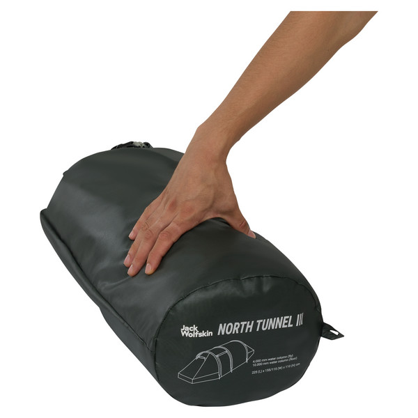 Jack Wolfskin NORTH TUNNEL III - Tunnelzelt Ansicht 22