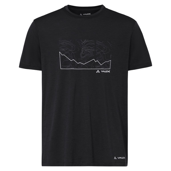 MEN'S TEKOA WOOL T-SHIRT Herren - Funktionsshirt-BLACK