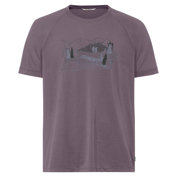 MEN'S GLEANN T-SHIRT II Herren - Funktionsshirt-PURPLE ASH