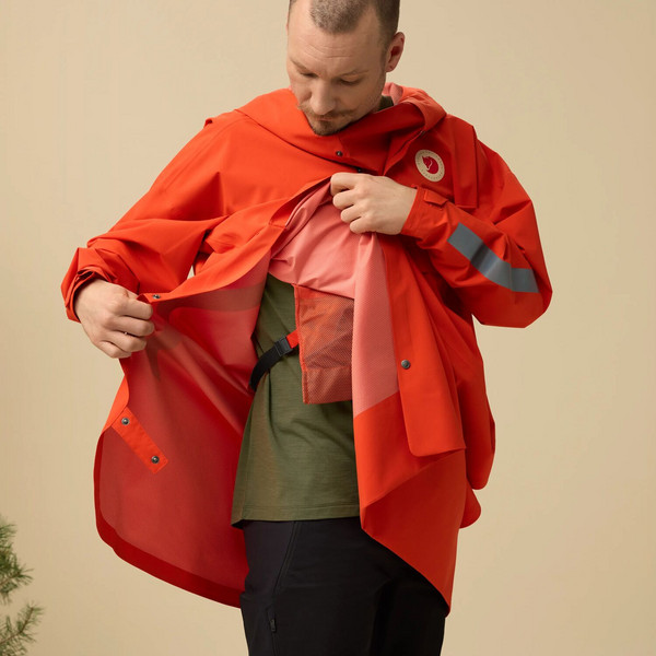 Fjällräven HOJA RAIN FOX PONCHO Unisex - Regenponcho Ansicht 4