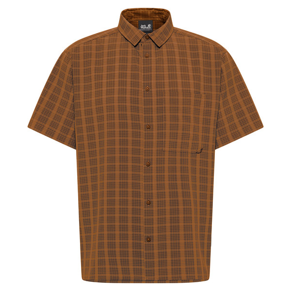 MESETA SHIRT M Herren - Outdoor Hemd-CHECK AUTUMN LEAVES