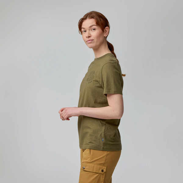 Fjällräven HEMP BLEND OUT HERE T-SHIRT W Damen - T-Shirt Ansicht 5