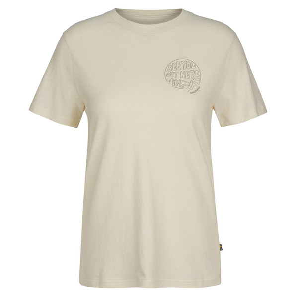 Fjällräven HEMP BLEND OUT HERE T-SHIRT W Damen - T-Shirt Ansicht 1