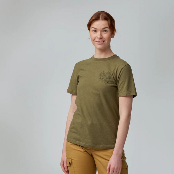 Fjällräven HEMP BLEND OUT HERE T-SHIRT W Damen - T-Shirt Ansicht 4
