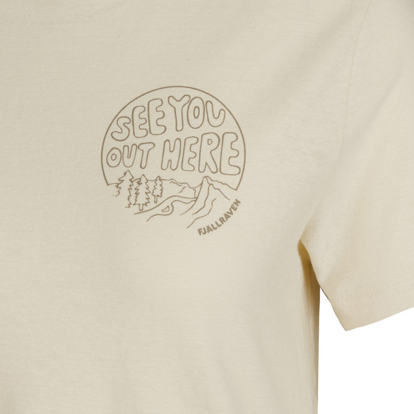Fjällräven HEMP BLEND OUT HERE T-SHIRT W Damen - T-Shirt Ansicht 3