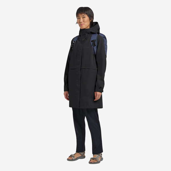 Jack Wolfskin TERRAVIEW 2L COAT W Damen - Regenmantel Ansicht 8
