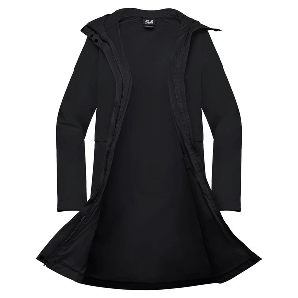 Jack Wolfskin TERRAVIEW 2L COAT W Damen - Regenmantel Ansicht 5