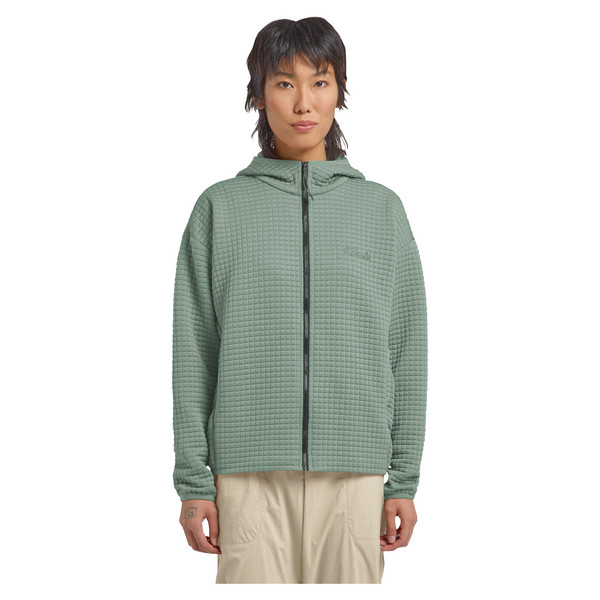 Jack Wolfskin MOGARI HOODED FZ W Damen - Fleecejacke Ansicht 5