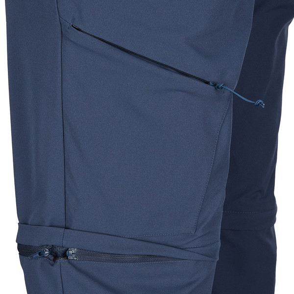Jack Wolfskin PICO TRAIL ZIP OFF PANTS W Damen - Softshellhose Ansicht 6