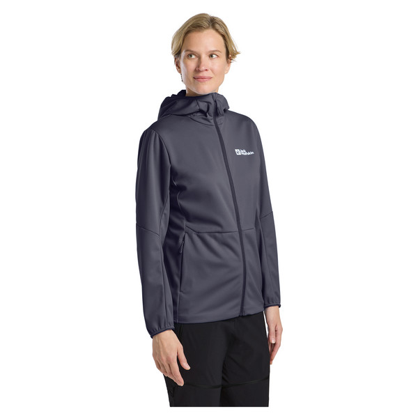 Jack Wolfskin FELDBERG HOODY W Damen - Softshelljacke Ansicht 6