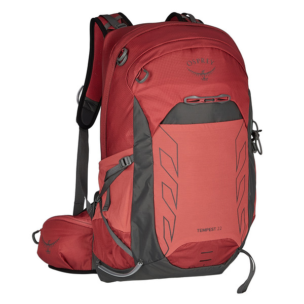 TEMPEST 22 Damen - Tagesrucksack-RED PAMPAS/COAL GREY