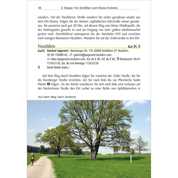 JAKOBSWEG MÜNCHEN - LINDAU - Wanderführer Ansicht 5