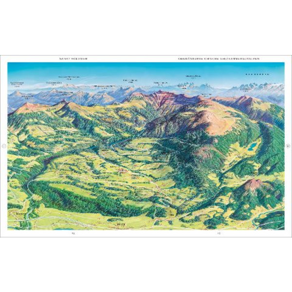 ALPEN. DIE KUNST DER PANORAMAKARTE - Bildband Ansicht 2