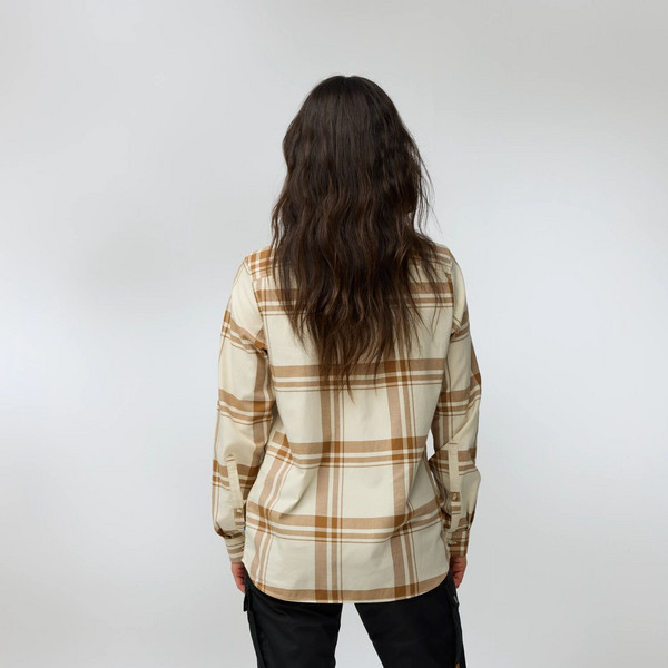 Fjällräven ÖVIK LITE FLANNEL SHIRT W Damen - Flanellhemd Ansicht 4
