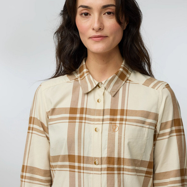 Fjällräven ÖVIK LITE FLANNEL SHIRT W Damen - Flanellhemd Ansicht 6